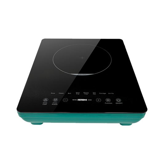 SSM high-efficiency induction cooktop, featuring advanced electromagnetic technology for rapid and energy-saving cooking.