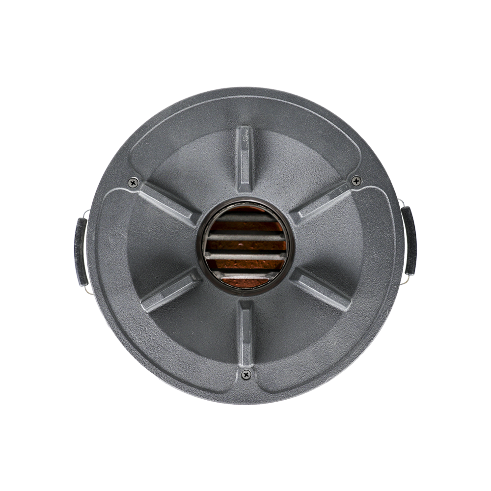 Top-down view of the S26-23 stove burner, designed for traditional cooking with Dutch ovens or cast iron pans.