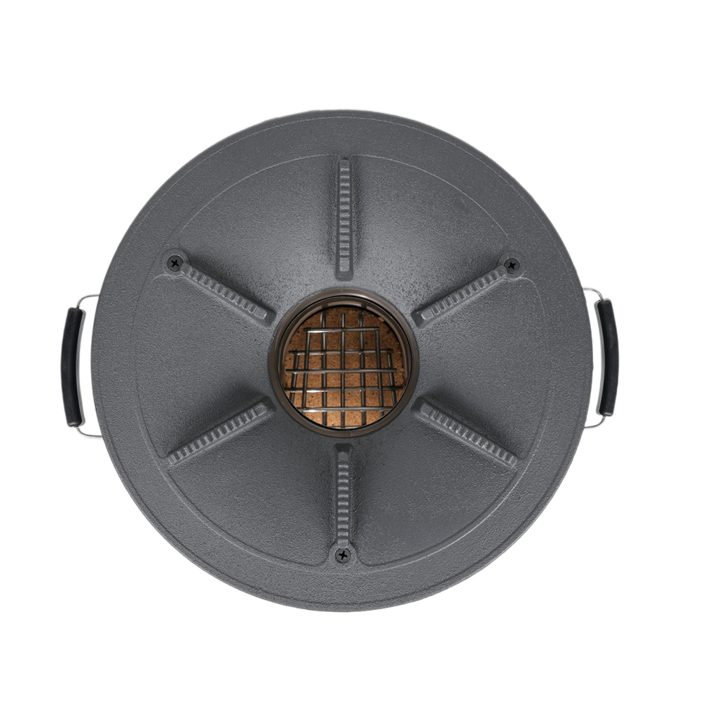 Top-down view of the S28-X stove burner, showcasing the durable structure built for long-term use with a 7-year expected lifespan.