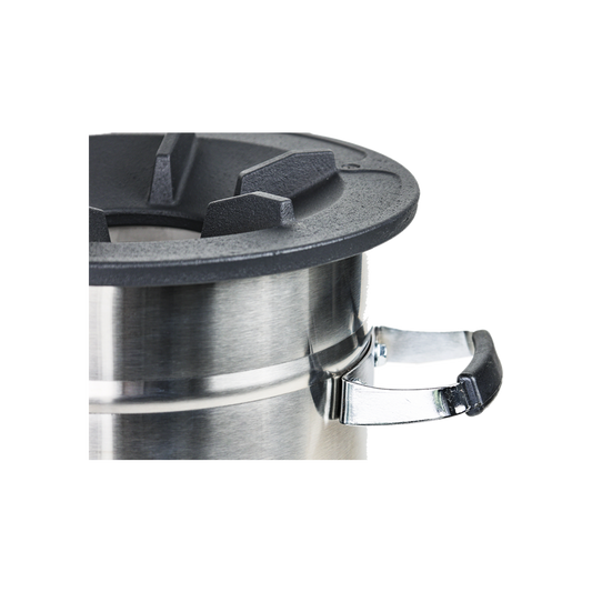 Close-up detail of the S26-23N stainless steel construction, featuring performance that exceeds 59% in cooking time reduction and 61% in toxic emission reduction.