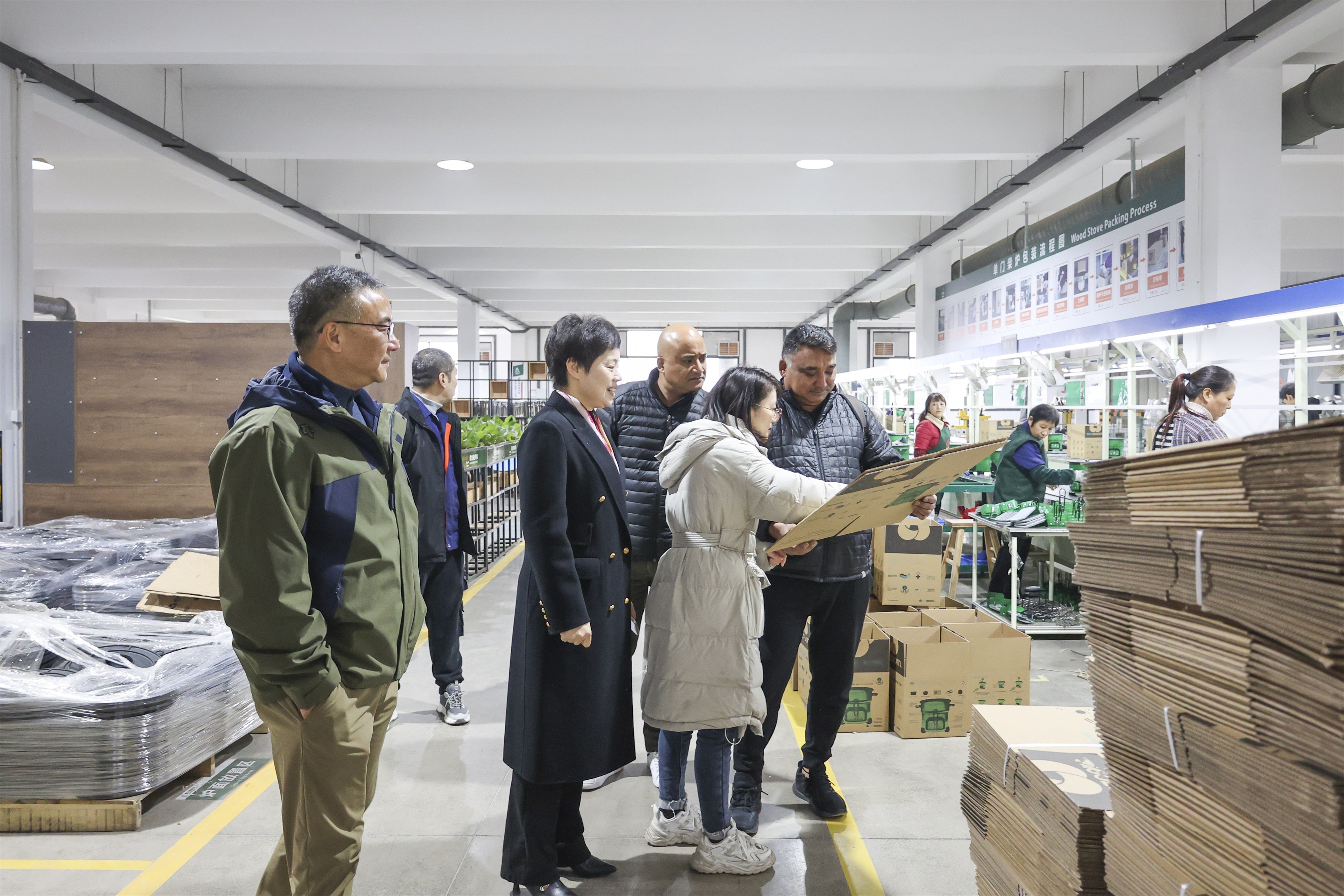 Photos taken by our clients during their on-site visit to our factory.