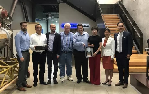 In 2019, the SSM team was invited to participate in the Bill & Melinda Gates Intelligence Lab and took this group photo with the lab team.
