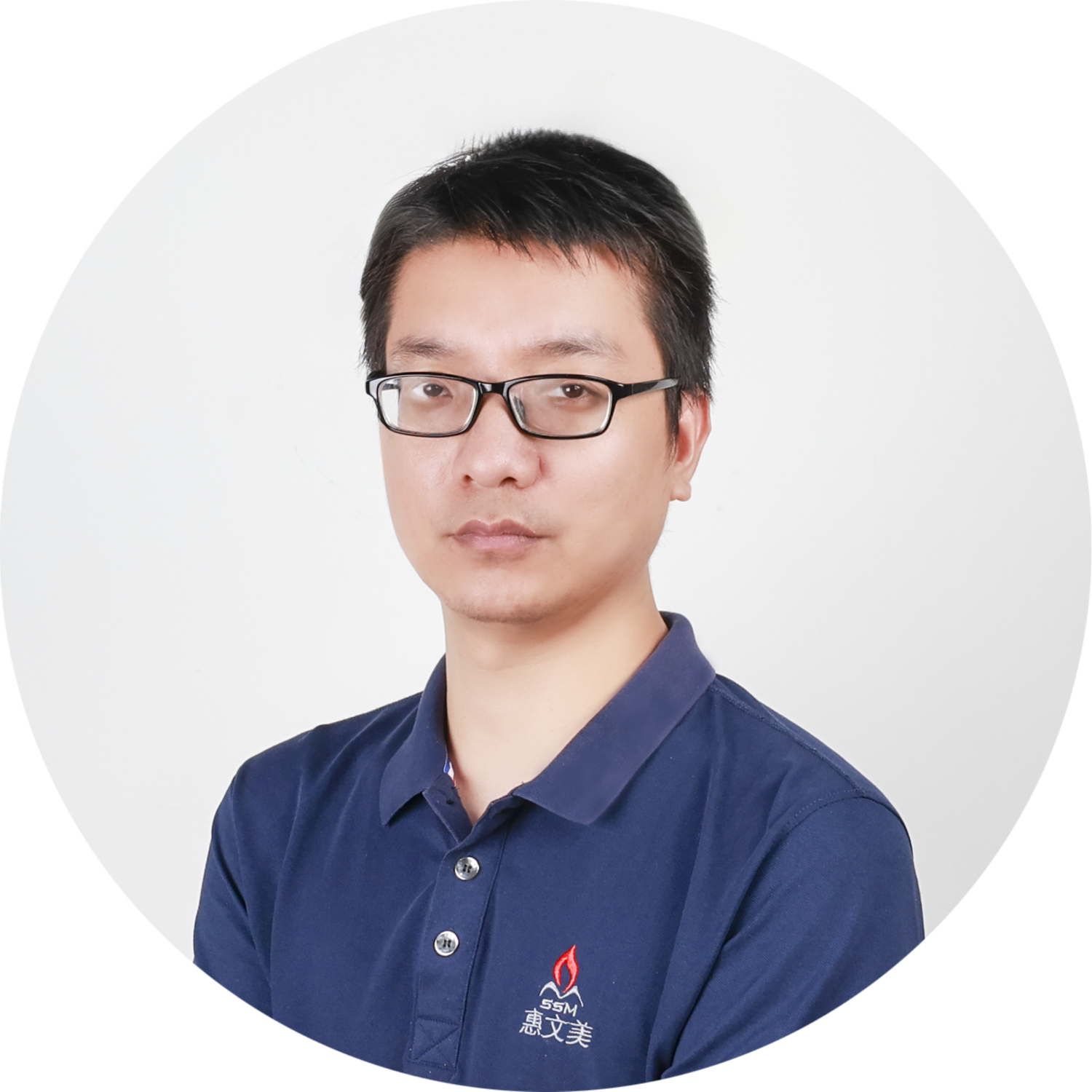A portrait of Yuan Zhebo, Lab and Quality Manager
